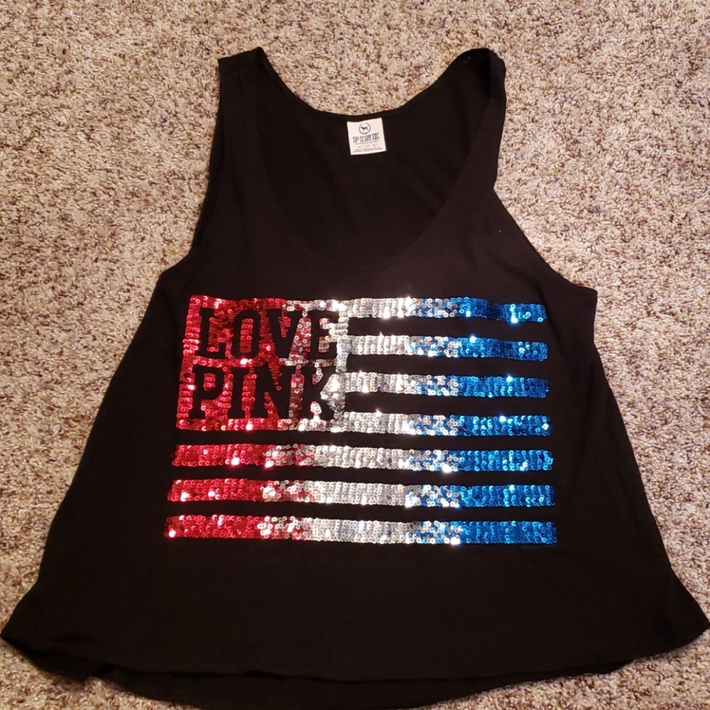 Pink Victoria's Secret tank top Sz XS